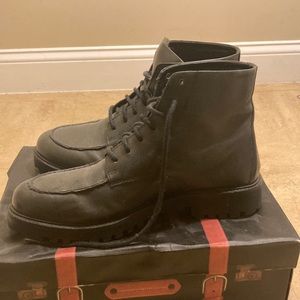Vintage leather boots